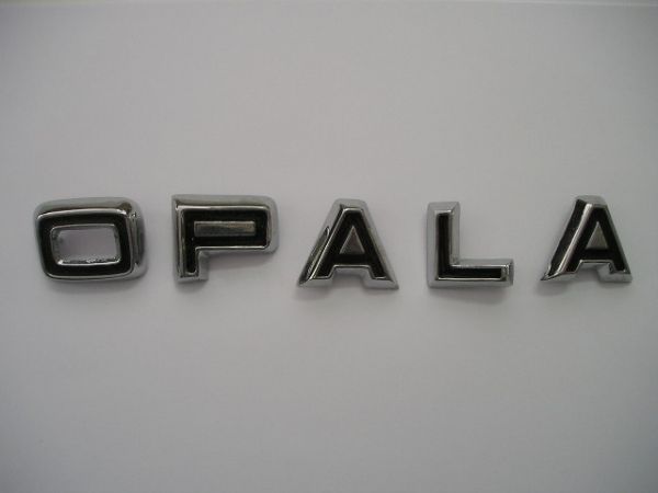 Jogo Letras O P A L A Opala SS 71/73
